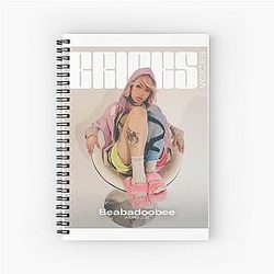 Beabadoobee Poster Spiral Notebook