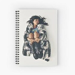 Beabadoobee high quality poster Spiral Notebook