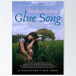 Glue Song beabadoobee poster