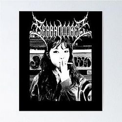 Beabadoobee Metal Poster