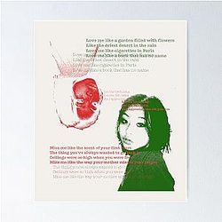 Beabadoobee Ceilings lyrics Poster