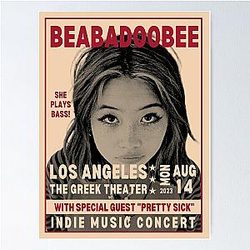 Beabadoobee Concert Poster