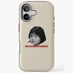 Baby Beabadoobee Black and White Photo iPhone Tough Case