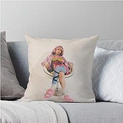 Beabadoobee Poster Throw Pillow