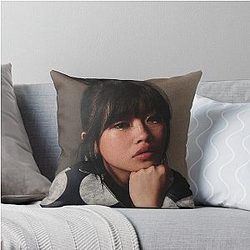 Beabadoobee throw pillow.