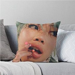Beabadoobee high quality throw pillow