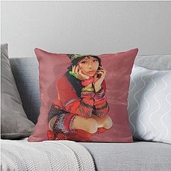 Beabadoobee high-quality poster throw pillow