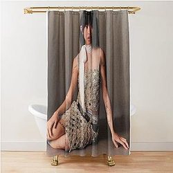 Beabadoobee poster Shower Curtain