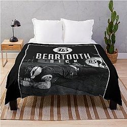 Art Beartooth Throw Blanket