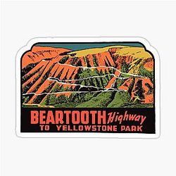 Beartooth Highway Sticker