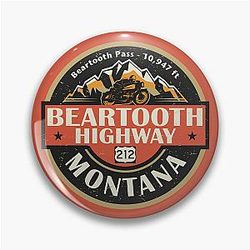 Beartooth Highway Pin