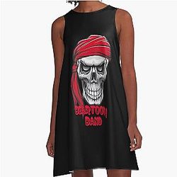 Beartooth Band A Line Dress