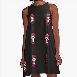 Beartooth Band A Line Dress