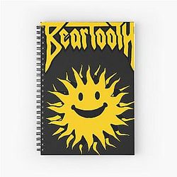 Beartooth Logo Merch Spiral Notebook