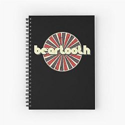 Art Beartooth Spiral Notebook