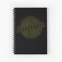 Art Beartooth Spiral Notebook