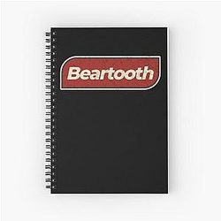 Art Beartooth Spiral Notebook