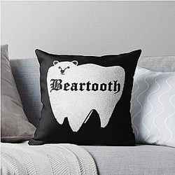 Art Beartooth Throw Pillow