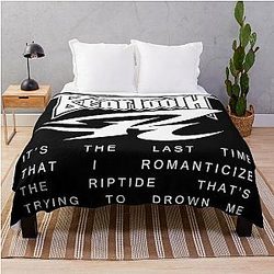 Beartooth Merch Riptide Blanket