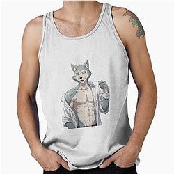 Legoshi Beastars Wolf Manga Tank Top