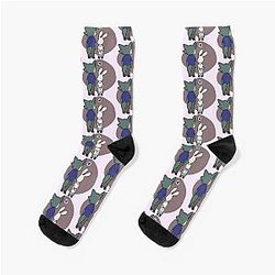 Beastars Legoshi and Haru Chibi 3 Socks