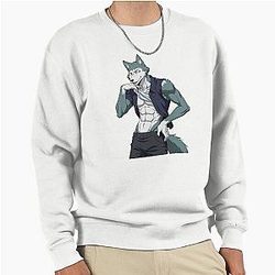 Legoshi Beastars Anime Wolf Pullover Sweatshirt