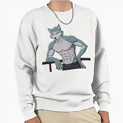 Legoshi from Beastars Wolf Anime Pullover Sweatshirt