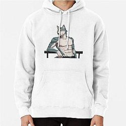 Legoshi Wolf Beastars Anime Design Kawaii Manga Pullover Hoodie