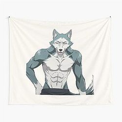 Beastars Legoshi Wolf - Cool Manga Anime Design Tapestry