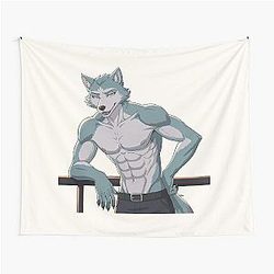Legoshi from Beastars Wolf Anime Tapestry