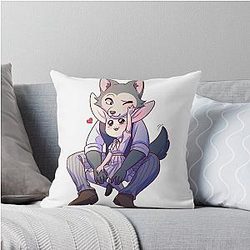 Beastars Haru Legosy Throw Pillow