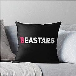 Anime Beastars Logo Throw Pillow