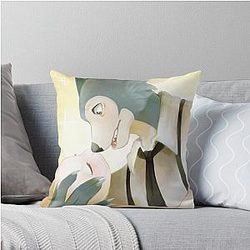 Beastars Haru and Legoshi Throw Pillow