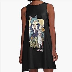 Jack Beastars Anime Manga Design A-Line Dress