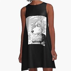 Beastars Legosi Poster A Line Dress
