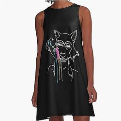 Jack Beastars Anime Manga Design A-Line Dress