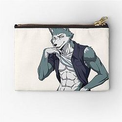 Legoshi Beastars Design - Anime Wolf Zipper Pouch