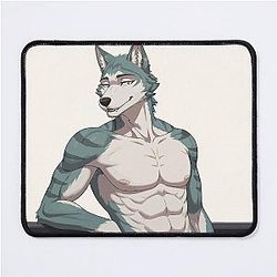 Legoshi Wolf Beastars Anime Design Manga Style Mouse Pad