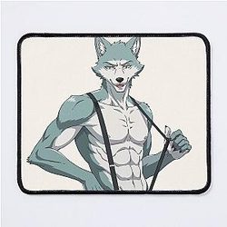 Cute Beastars Legoshi Wolf Anime Manga Style Mouse Pad