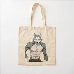Beastars Legoshi Wolf - Cool Manga Design Cotton Tote Bag