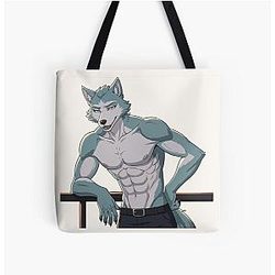 Legoshi from Beastars – Wolf Anime Tote Bag
