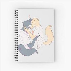 Beastars (Jack x Legosi) Spiral Notebook