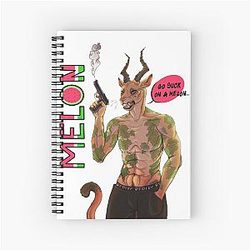 Melon Beastars Spiral Notebook