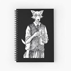 Beastars Legoshi and Haru Spiral Notebook