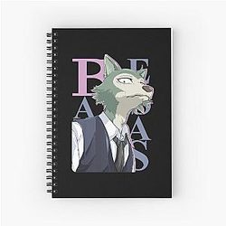 Beastars Anime Manga Design Spiral Notebook