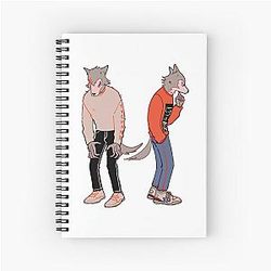Jack Beastars Anime Manga Spiral Notebook