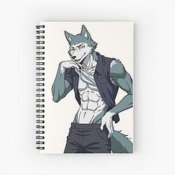 Legoshi Beastars Anime Character Spiral Notebook