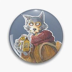 Beastars Legoshi Half Body Pin