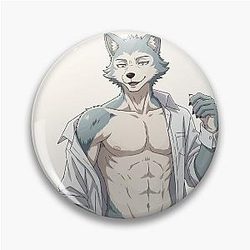 Legoshi Beastars Wolf Manga & Netflix Anime Art Pin