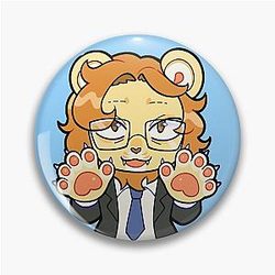 BEASTARS Shishigumi Lion Ibuki Sticker Pin